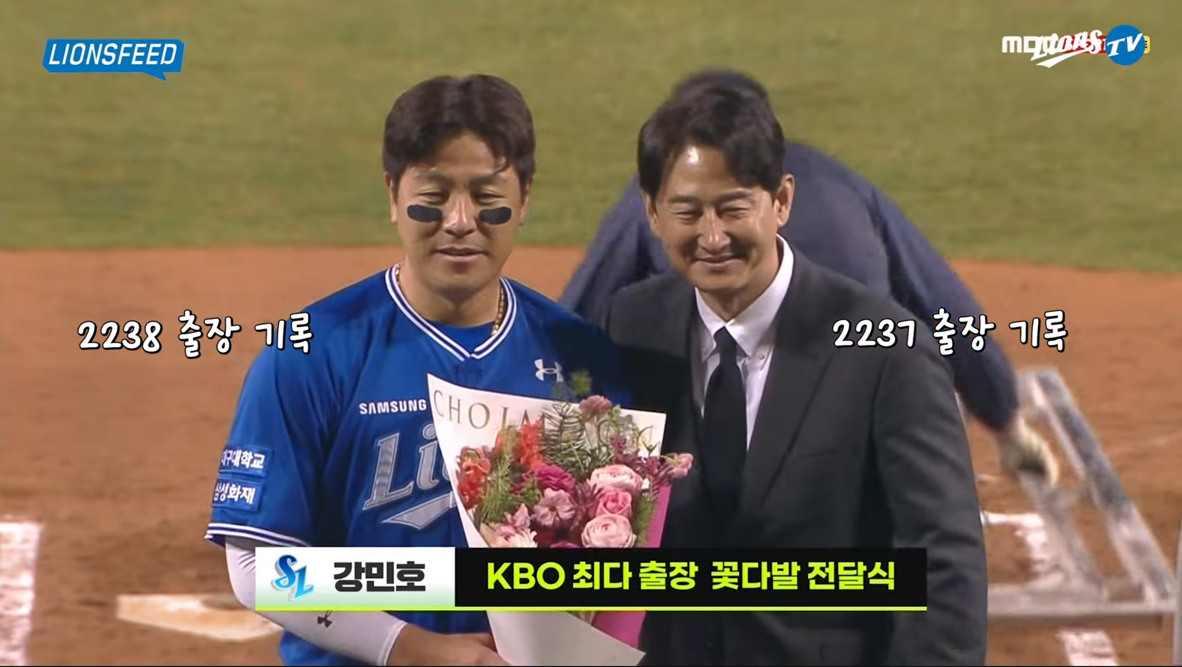 개인 통산 최다 출장 2238경기 !