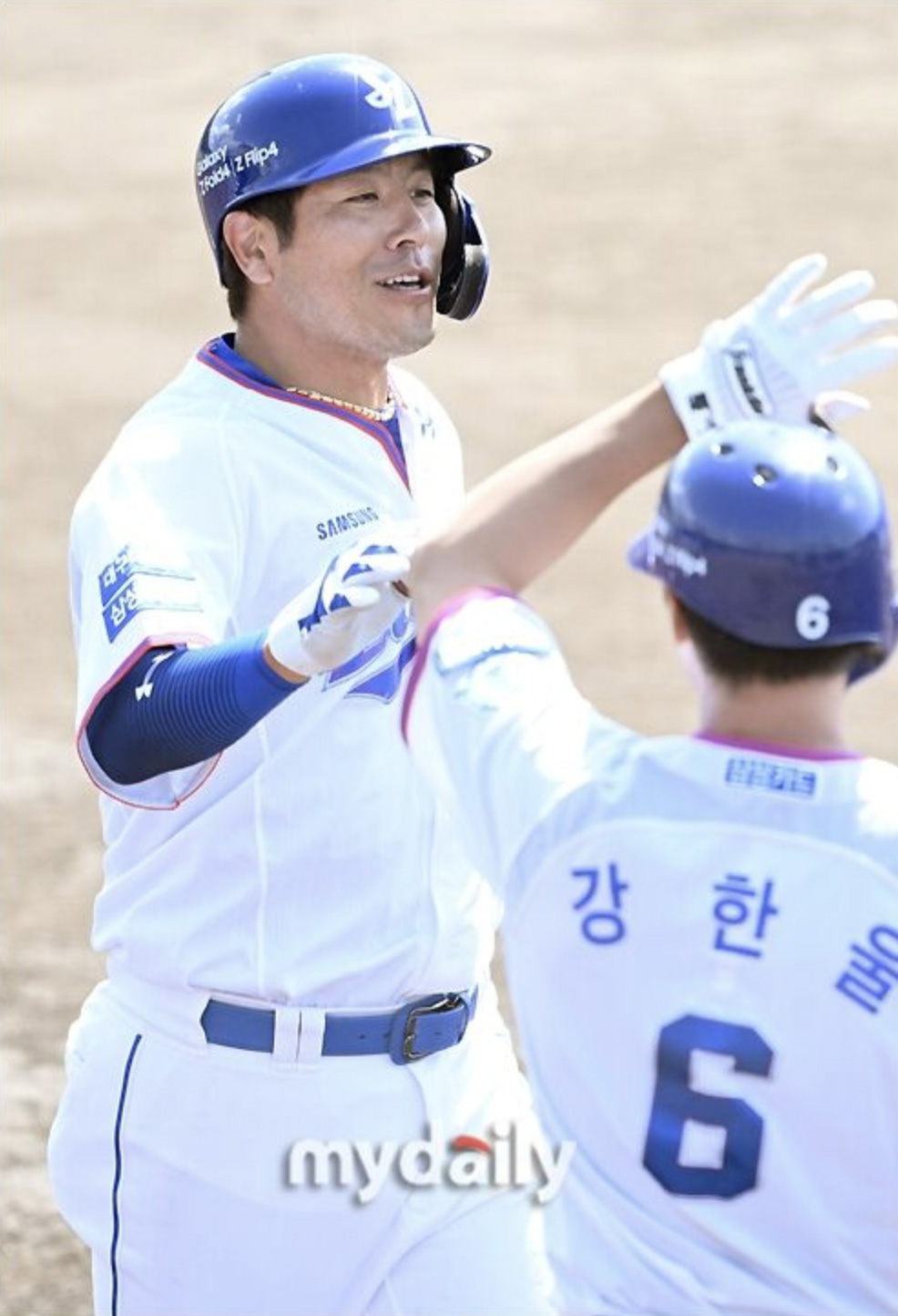 삼성 지옥 훈련 끝까지, 홈런 친 강민호는 러닝을 하러갔다